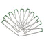 Prime Turf Artificial Grass Synthetic Pins 100pcs Turf Pegs Heavy Duty Weed Mat Stakes Landscape