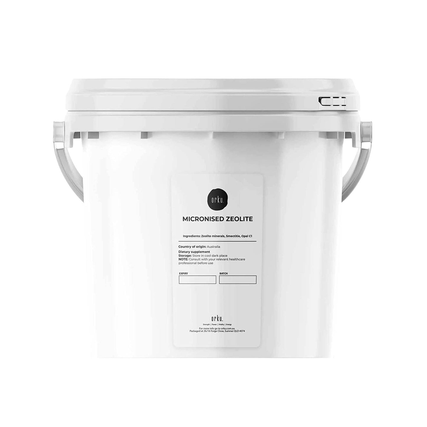 Pure Micronised Zeolite Powder Mineral In Tub Micronized Volcamin