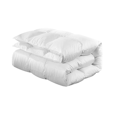 Giselle Bedding King Size 500GSM Goose Down Feather Quilt