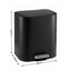 Cefito 20L Trash Bin Steel Pedal Bins Soft Close Kitchen Rubbish Waste Can Black