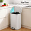 Cefito 30L Pedal Rubbish Bin Kitchen Trash Garbage Waste Can Soft Close White