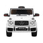 Mercedes-Benz Kids Ride On Car Electric AMG G63 Licensed Remote Cars 12V White