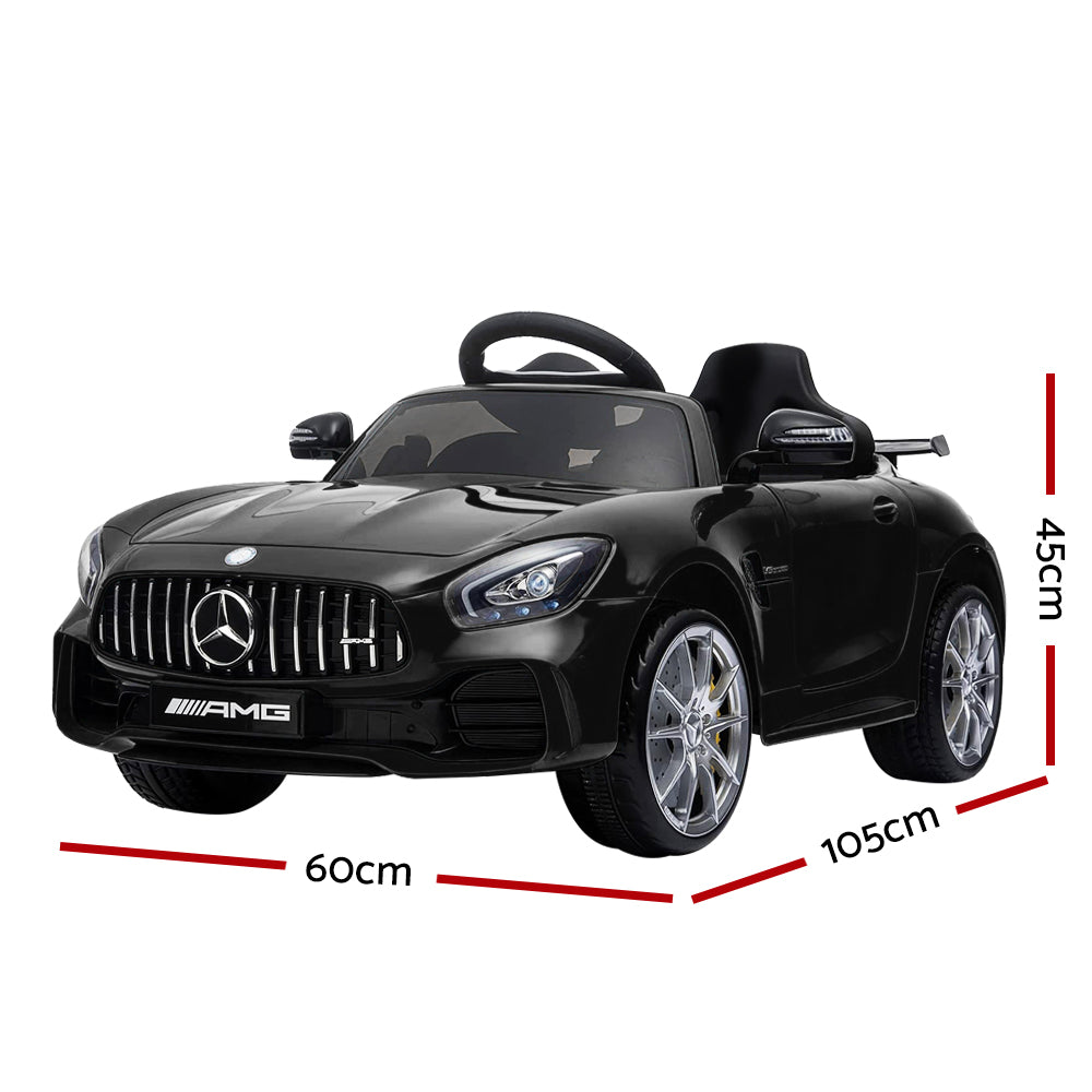 Kids Ride On Car MercedesBenz AMG GT R Electric Black