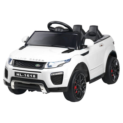 Rigo Kids Electric Ride On Car Range Rover-inspired Toy Cars Remote 12V White