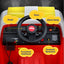Rigo Kids Ride On Car Electric Fire Engine Fighting Truck with Water Gun Music