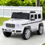 Kids Ride On Car Licensed G500 Electric Toys Horn Remote 12V White