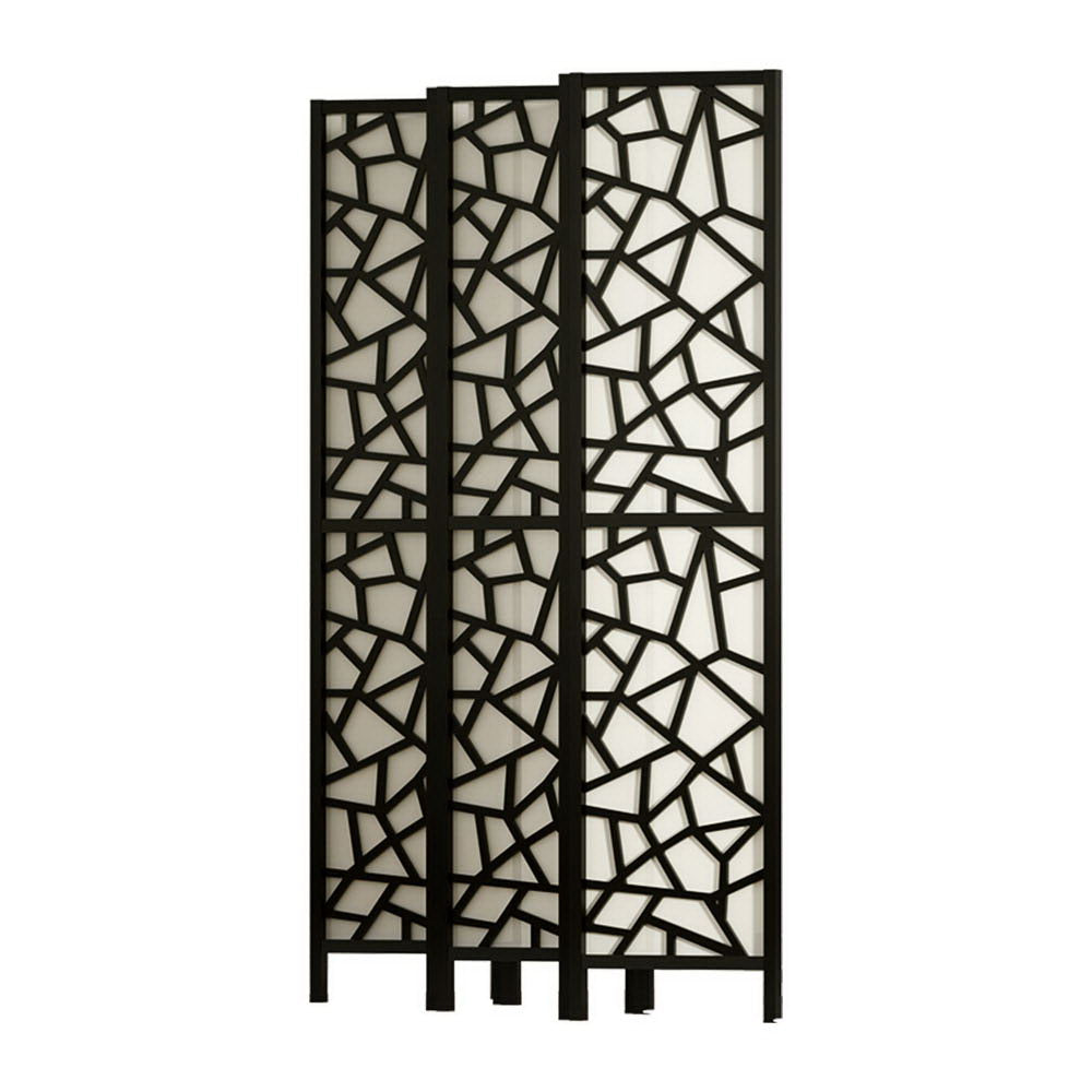 Artiss 6 Panel Room Divider Screen 244x170cm Clover Black