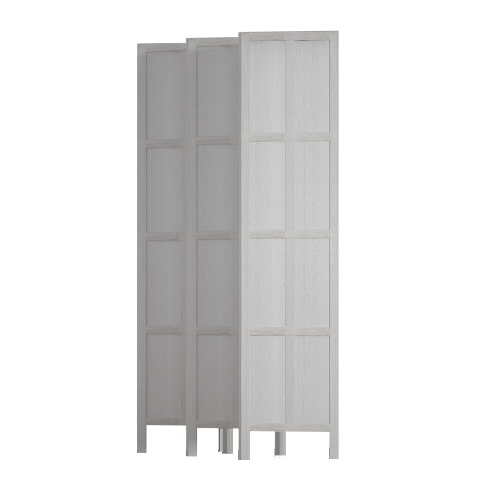 Artiss Jade Room Divider Screen Privacy Wood Dividers Stand 6 Panel White