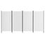 Artiss 4 Panel Room Divider Screen 345x180cm Fabric White