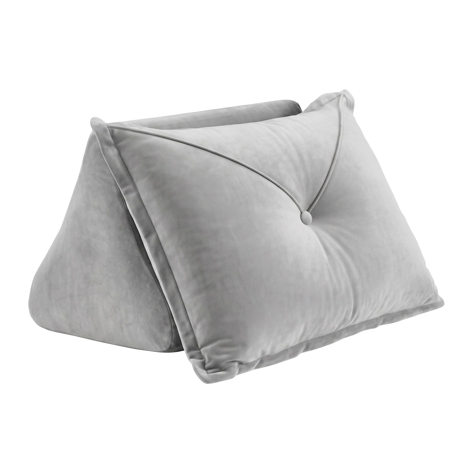 Giselle Bedding Back Pillow for Sitting in Bed, No-Collapse 25D High-Density Base, Ergonomic Lumbar Support Pillow for Gaming, Nursing & Floor Tatami, 90% Shredded Sponge Cushion with Washable Velvet Cover