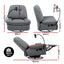 Artiss Manual Swivel Rocker Recliner with USB Ports Rocking Chair Nursery Sofa Lounge