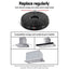 Devanti 16cm Range Hood Carbon Charcoal Filters Replacement X2