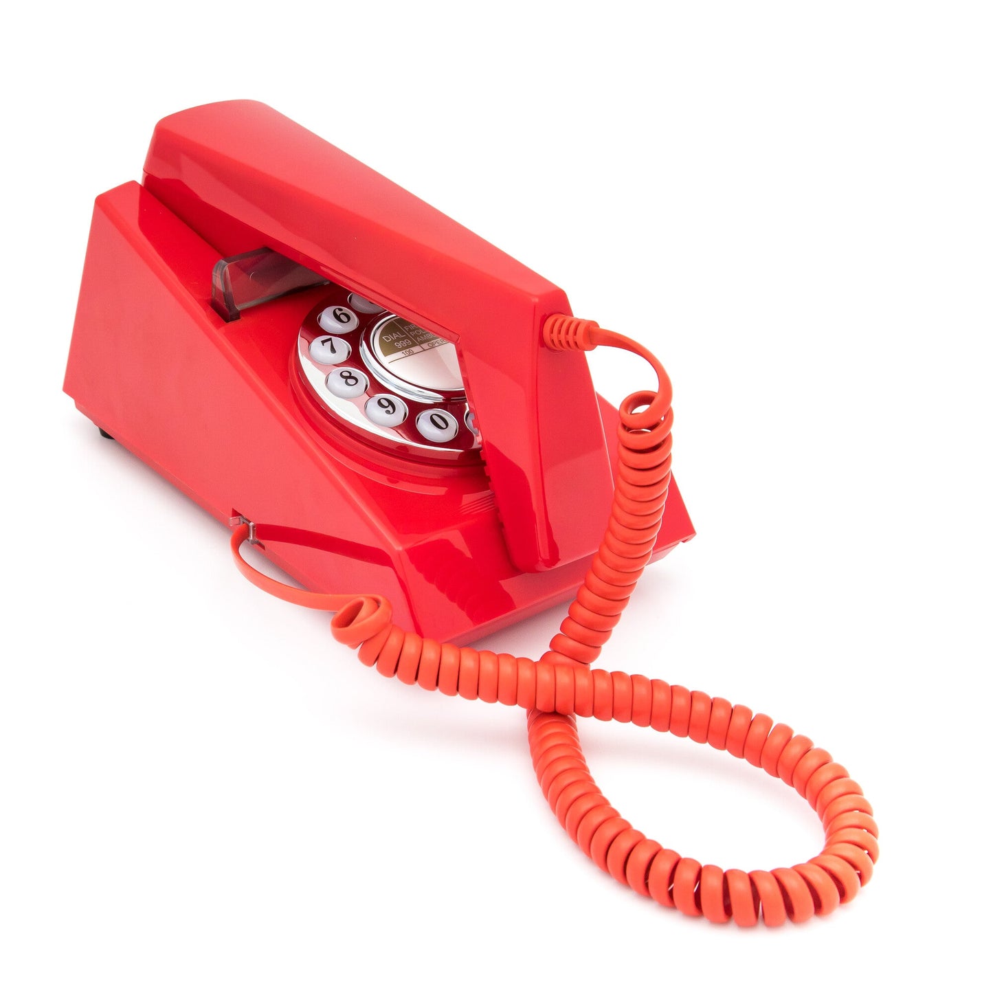 GPO Retro Trim Phone Push Button - Red