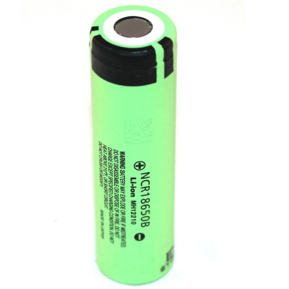Rechargeable Batteries - Panasonic NCR 18650 B 6.5A 3400mAh 3.7V Lithium Battery
