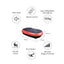 Red Mini Vibration Platform Magnet Therapy Vibrating Machine Exercise Plate