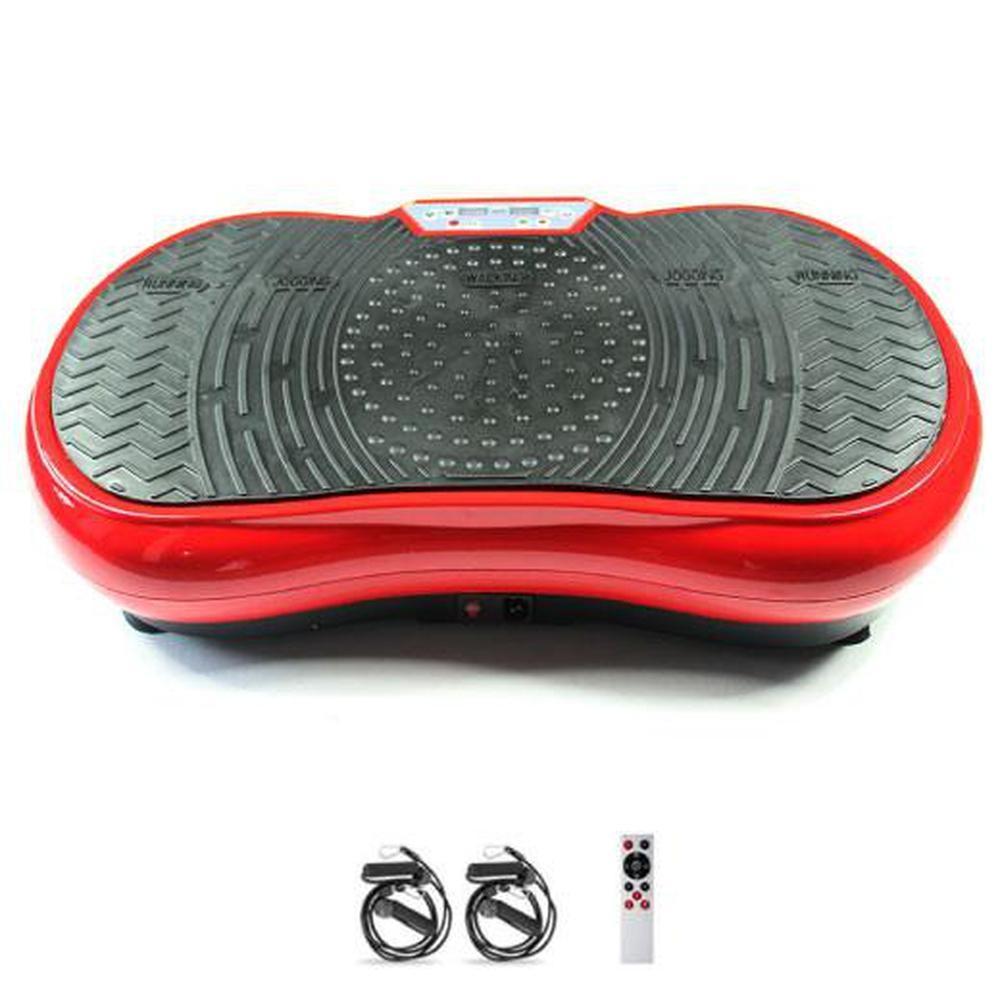 Red Vibration Machine Platform - Exercise Vibrating Plate - Whole Body Workout Australia