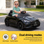 Ride On Car Licensed Mercedes Benz AMGC63 Kids Electric Car 12V Music Black