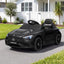 Ride On Car Licensed Mercedes Benz AMGC63 Kids Electric Car 12V Music Black