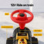 Rigo Kids Ride on Car Train 12V Electric Toy 2 Seater 136cm