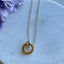 Rings on time gold necklace – Tarnish Proof Jewellery