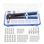 Rivet Kit 106 Pcs Threaded Nutsert Rivnut Nut Riveter Setter Rivets Box Tool Set