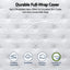 RoomSense Double 34cm Gel Cooling Tencel Mattress Bundle with 2 Pillows