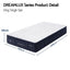 RoomSense King Single Mattress, 34cm Thick Medium Soft Hybrid Mattress for Back Pain Relief, Tencel Cooling Pocket Spring Mattress King Single Size in a Box