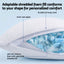 RoomSense Queen 34cm Medium Soft Gel Mattress Bundle with 2 Cooling Pillows