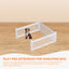 Rooster Farms 0.95m PVC Dog Play Pen Extension for Whelping Box 3 Side Enclosure