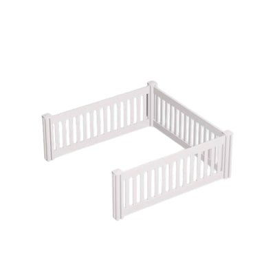 Rooster Farms 0.95m PVC Dog Play Pen Extension for Whelping Box 3 Side Enclosure