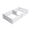 Rooster Farms 1.9m x 0.95m PVC Dog Whelping Box + Playpen Kit - Anti-Crush Rail