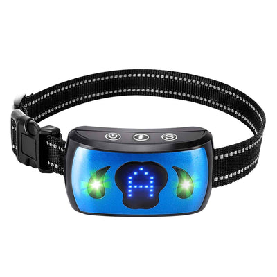 Rooster Farms Dog Bark Collar Vibration Tone Rechargeable Waterproof Trainer