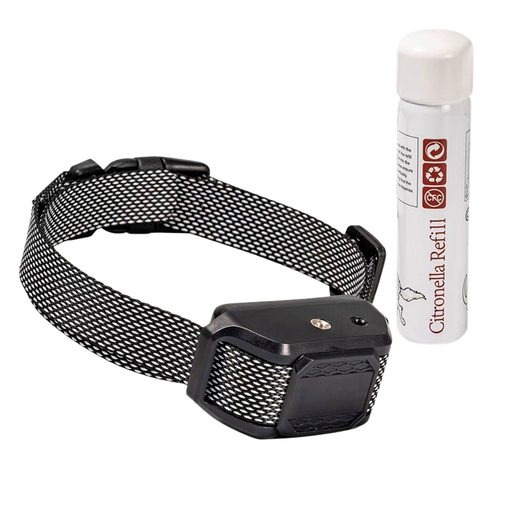 Rooster Farms Dog Bark Training Collar Citronella + Sound Rechargeable Automatic