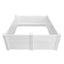 Rooster Farms Dog Whelping Box 0.95m x 0.95m x 0.48m - Puppy Birthing PVC Pen