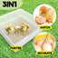 Rooster Farms Electric 112 Egg Incubator + Accessories for Chicken Quail Duck