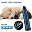 Rooster Farms LED Pet Nail Grinder 2 Speed Rechargeable Dog Cat Trimmer