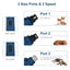 Rooster Farms LED Pet Nail Grinder 2 Speed Rechargeable Dog Cat Trimmer