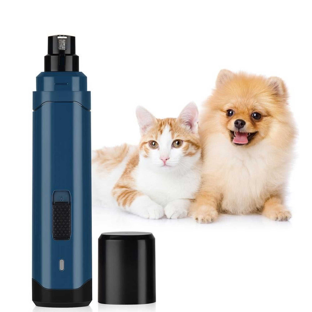 Rooster Farms LED Pet Nail Grinder 2 Speed Rechargeable Dog Cat Trimmer