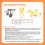 Rooster Farms Large Breed Dog Wheelchair - Adjustable Back Hind Leg Mobility Aid