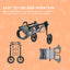 Rooster Farms Large Dog Wheelchair XXL Harness - Adjustable Back Leg Aid
