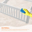 Rooster Farms PVC Dog Play Pen Extension for Whelping Box - 1.48m x 1.48m x 0.48m