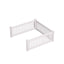 Rooster Farms PVC Dog Play Pen Extension for Whelping Box - 1.48m x 1.48m x 0.48m
