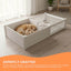 Rooster Farms PVC Dog Whelping Box + Play Pen 1.9m x .95m x 0.48m - Birthing Kit