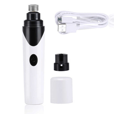 Rooster Farms Pet Nail Grinder Rechargeable Dog Cat Claw Filer Trimmer