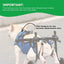 Rooster Farms Replacement Harness for Dog Wheelchair S - Little Dogs Up to 10Kg