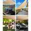 Instahut 4x5m Shade Sail Sun Shadecloth Canopy 280gsm Sand