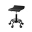 Artiss Salon Stool Square Swivel Chair Black