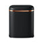 Devanti 38L Motion Sensor Bin Rubbish Automatic Black