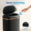 Devanti 38L Motion Sensor Bin Rubbish Automatic Black