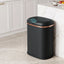 Devanti 38L Motion Sensor Bin Rubbish Automatic Black